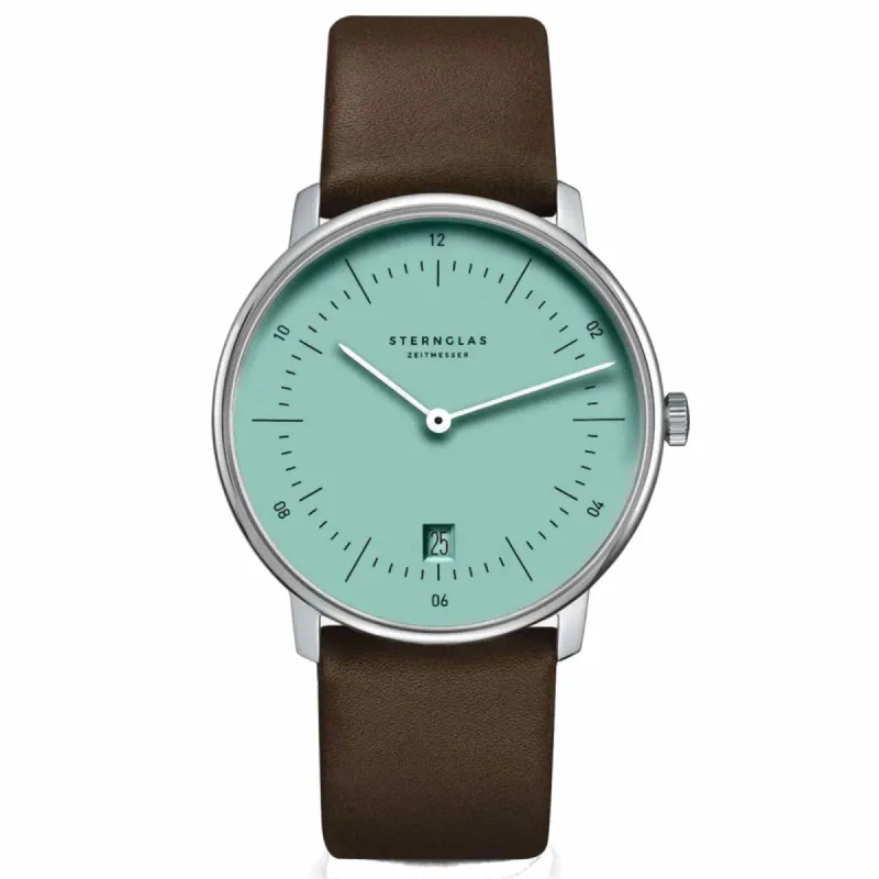 Sternglas S01-NA37-PR04 Naos Dark Brown Wristwatch sold by H.S. Johnson