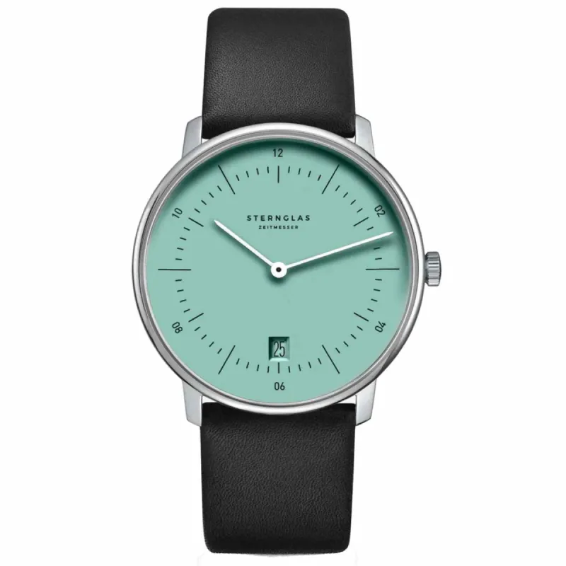 Sternglas S01-NA37-PR07 Naos Premium Black Wristwatch sold by H.S. Johnson