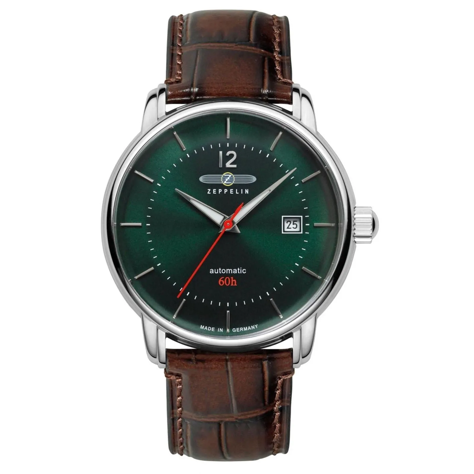 Zeppelin 8160-4 Bodensee Dark Green Dial Automatic Watch sold by H.S. Johnson