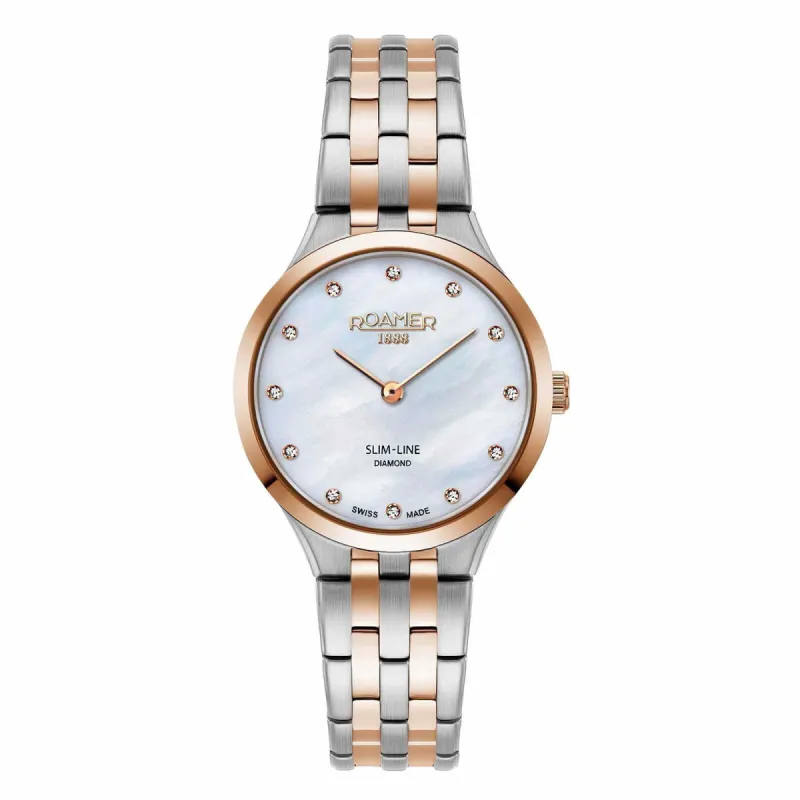 Roamer 512847 49 89 20 Women's Slim Line Diamonds Wristwatch sold by H.S. Johnson