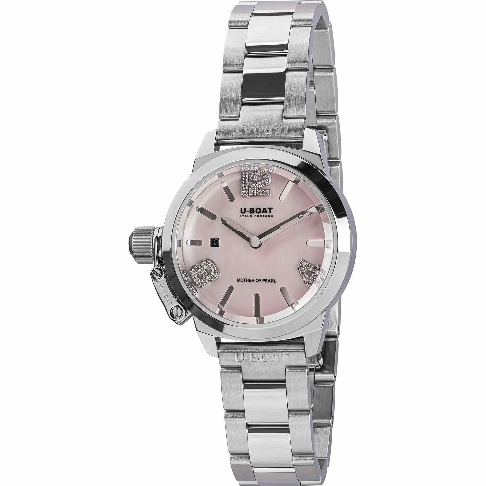 U-Boat 8898 Classico Lady 30mm Pink Wristwatch sold by H.S. Johnson