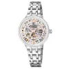 Festina F20614/1 Women's Silver Tone Steel Bracelet Automatic Wristwatch sold by H.S. Johnson