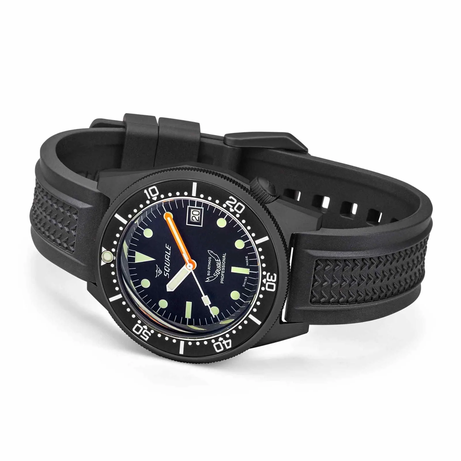 Squale 1521PVD.VO Men's Classic Dive Automatic Watch sold by H.S. Johnson product image thumbnail 3