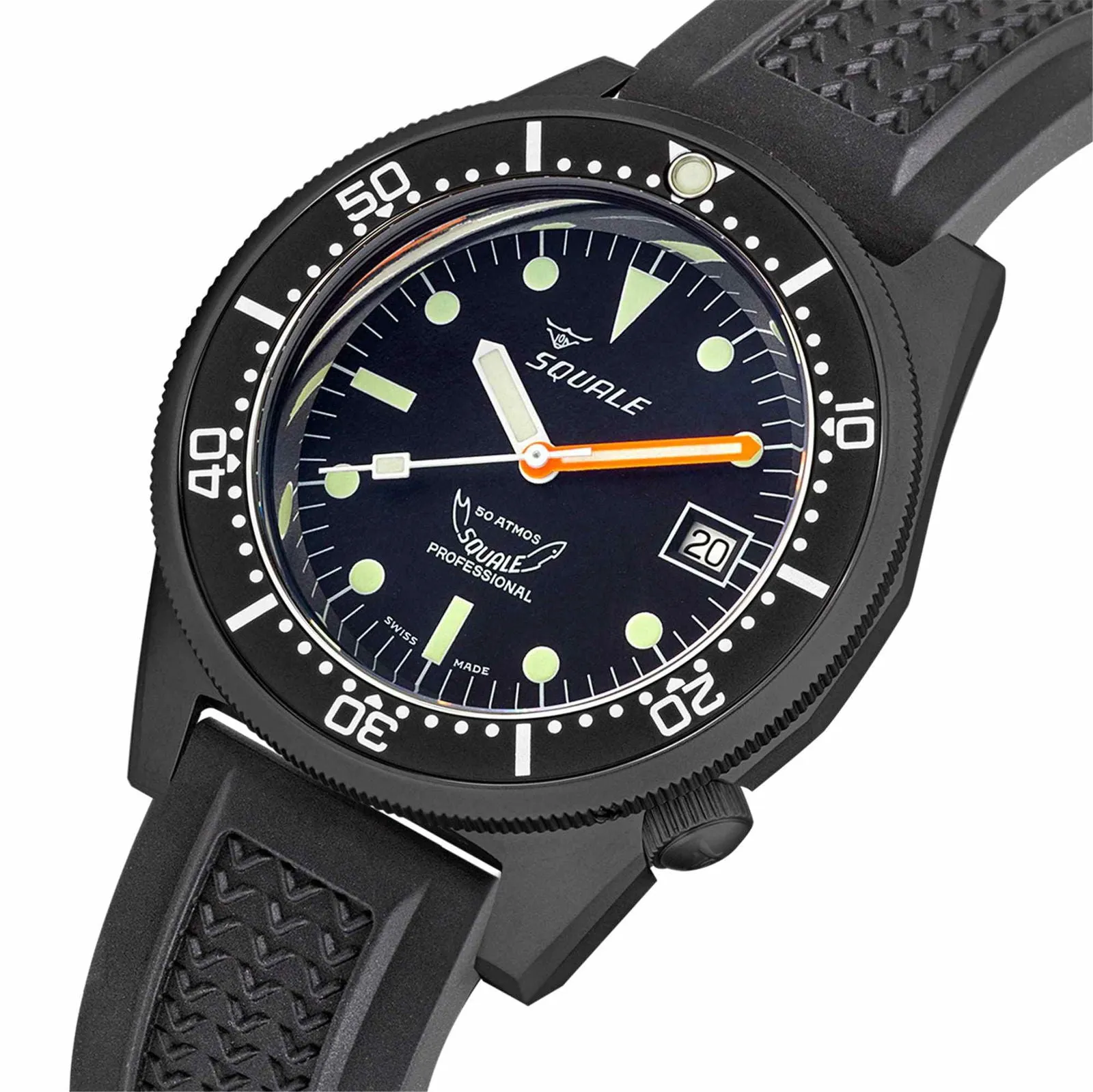 Squale 1521PVD.VO Men's Classic Dive Automatic Watch sold by H.S. Johnson product image thumbnail 2