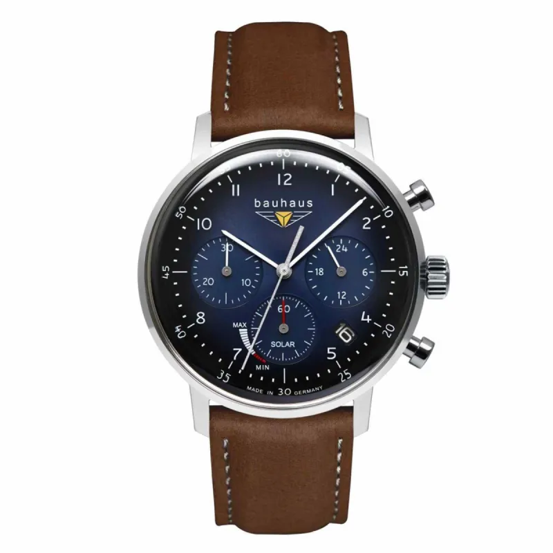 Bauhaus 20863 Men's Solar Chronograph Watch sold by H.S. Johnson