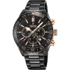 Festina F20577/1 Men's Black Steel Bracelet Chronograph Watch sold by H.S. Johnson