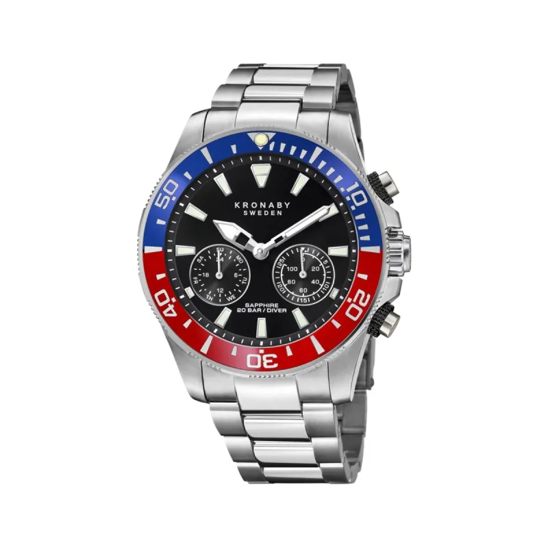 Kronaby S3778/4 Men's Hybrid Smartwatch Steel Bracelet sold by H.S. Johnson
