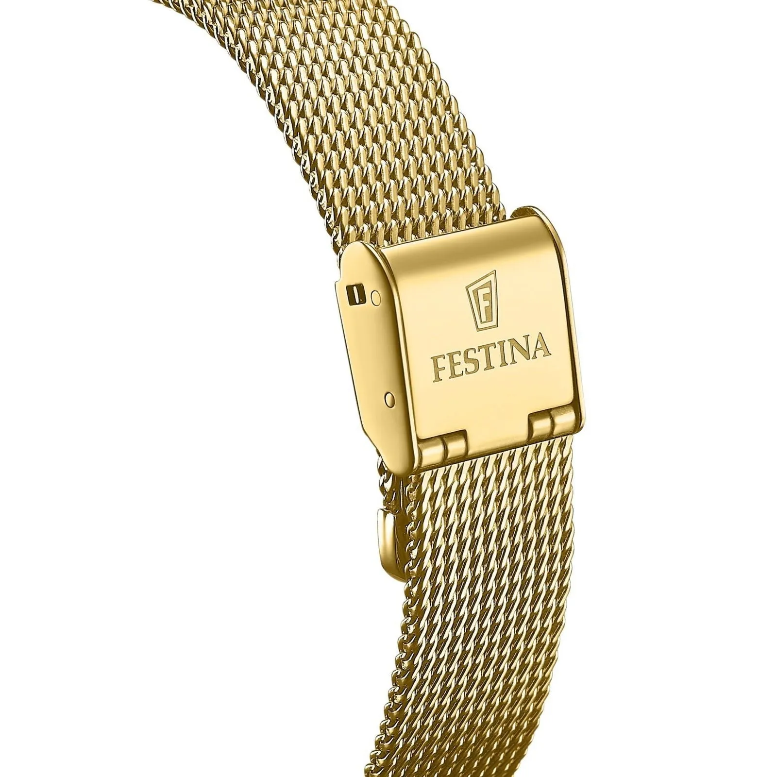 Festina F20629/1 Women's Gold Tone Dial Steel Bracelet Watch sold by H.S. Johnson product image thumbnail 2