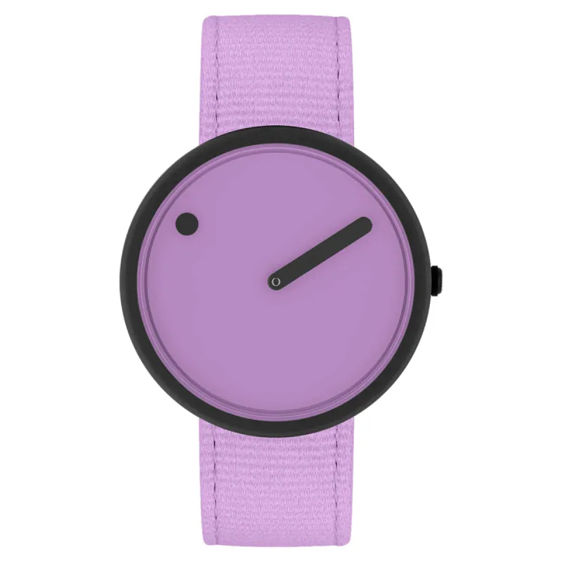 Picto R44019-R018 Women's Light Orchid Wristwatch made by H.S. Johnson