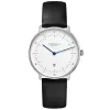 Sternglas S01-ND01-KL05 Women's Naos XS Black Leather Strap Wristwatch sold by H.S. Johnson