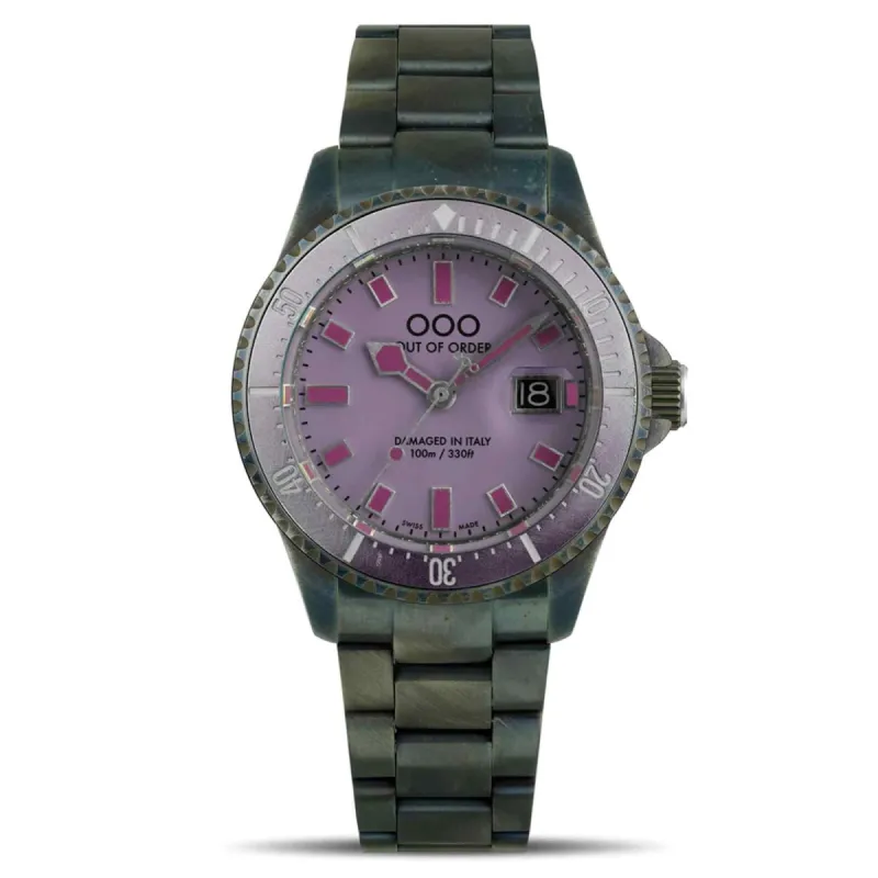 Out Of Order 001-27.MI Mirtillo Casanova Ultra Distressed Watch sold by H.S. Johnson