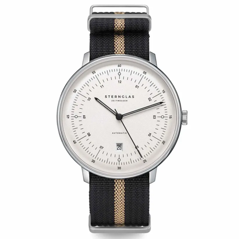Sternglas S02-HH10-NA04 Hamburg Automatic Field Wristwatch made by H.S. Johnson