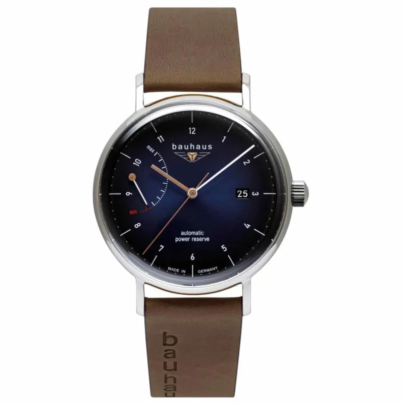 Bauhaus 21603 Men's Classic Automatic Power Reserve Wristwatch sold by H.S. Johnson