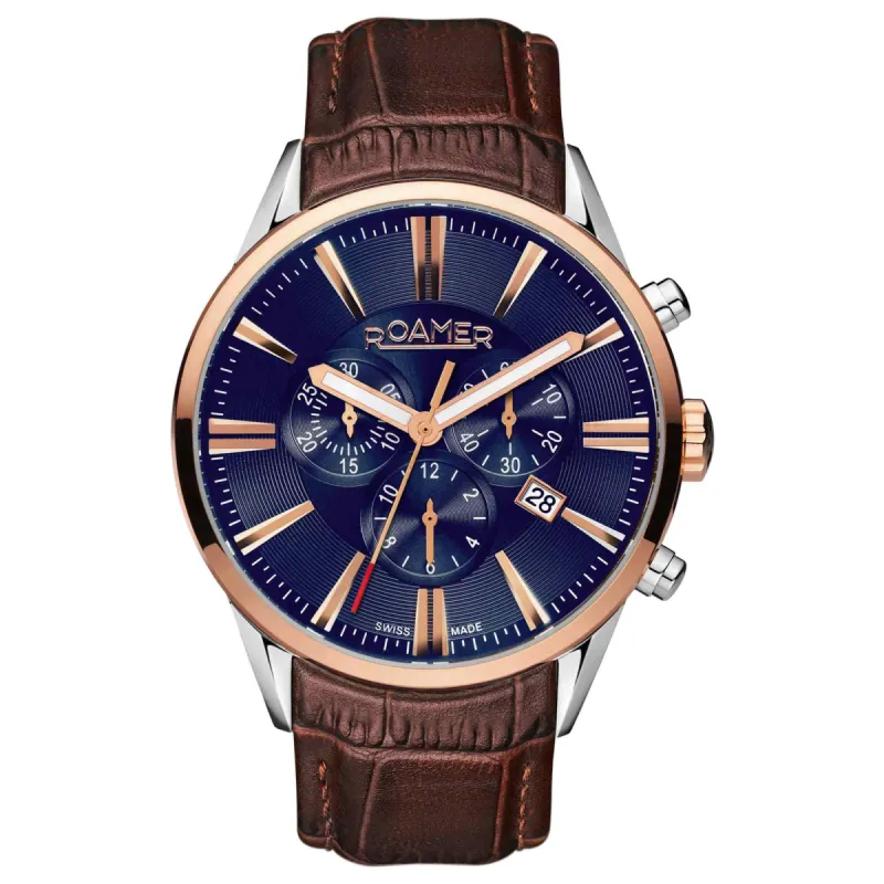 Roamer 508837 41 85 05 Men's Superior Chronograph Wristwatch sold by H.S. Johnson