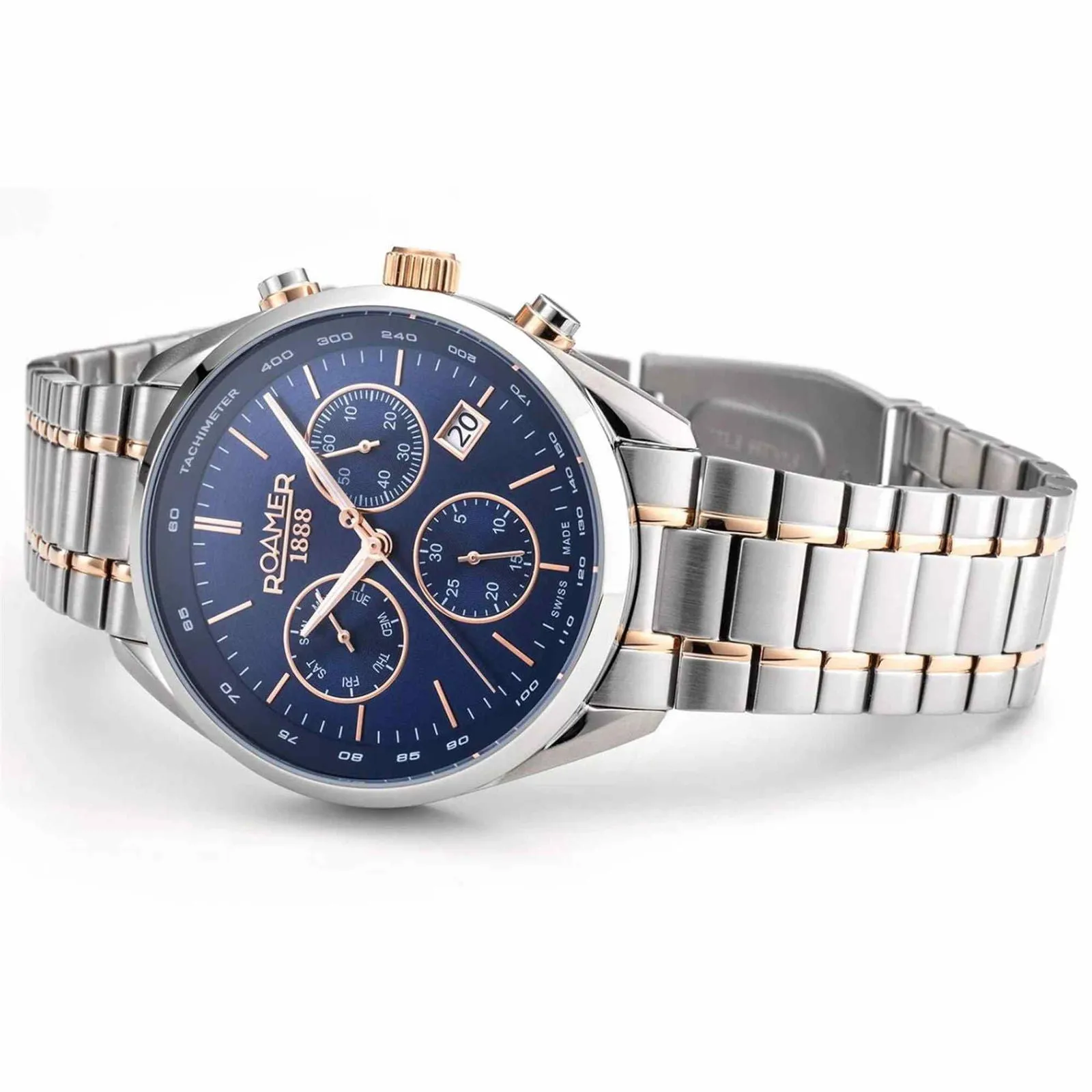Roamer 993819 47 45 20 Men's Pro Chronograph Watch sold by H.S. Johnson product image thumbnail 3