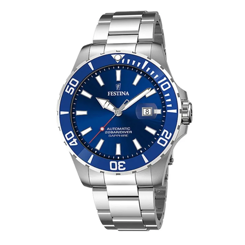 Festina F20531/3 Men's Automatic Steel Bracelet Watch sold by H.S. Johnson