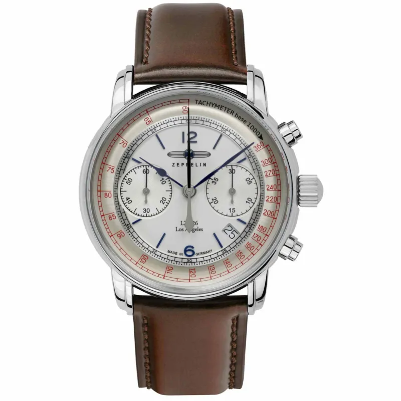 Zeppelin 8614-5 Men's Los Angeles Automatic Chronograph Wristwatch sold by H.S. Johnson
