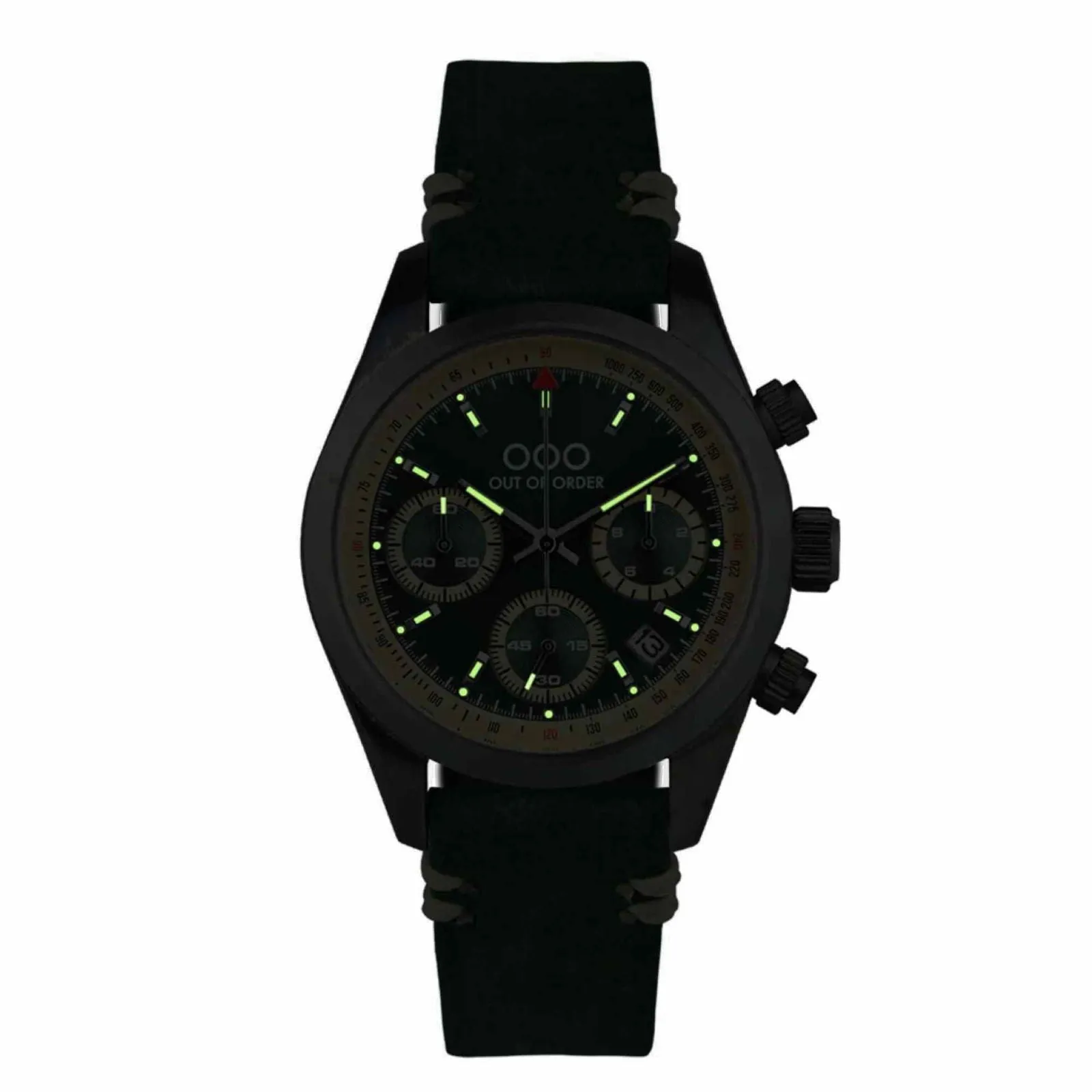 Out Of Order 001-23.VE.VE Men's Sporty Cronografo Green Watch sold by H.S. Johnson product image thumbnail 2