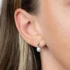 Elements Gold GE2342W Pearl and Diamond Vine Earrings sold by H.S. Johnson