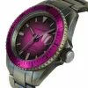 Out Of Order 001-21.FX Automatico Quaranta Magenta Ultra Distressed Wristwatch sold by H.S. Johnson