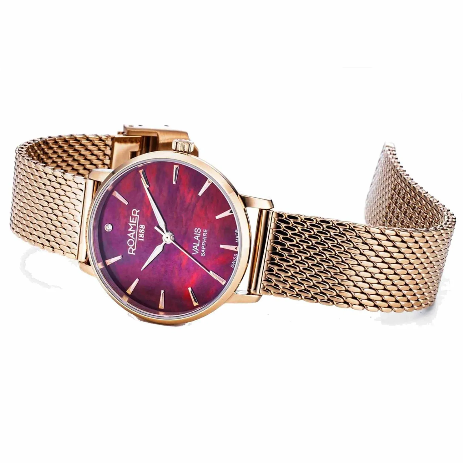 Roamer 989847 46 60 05 Women's Valais Diamond Set Watch sold by H.S. Johnson product image thumbnail 4