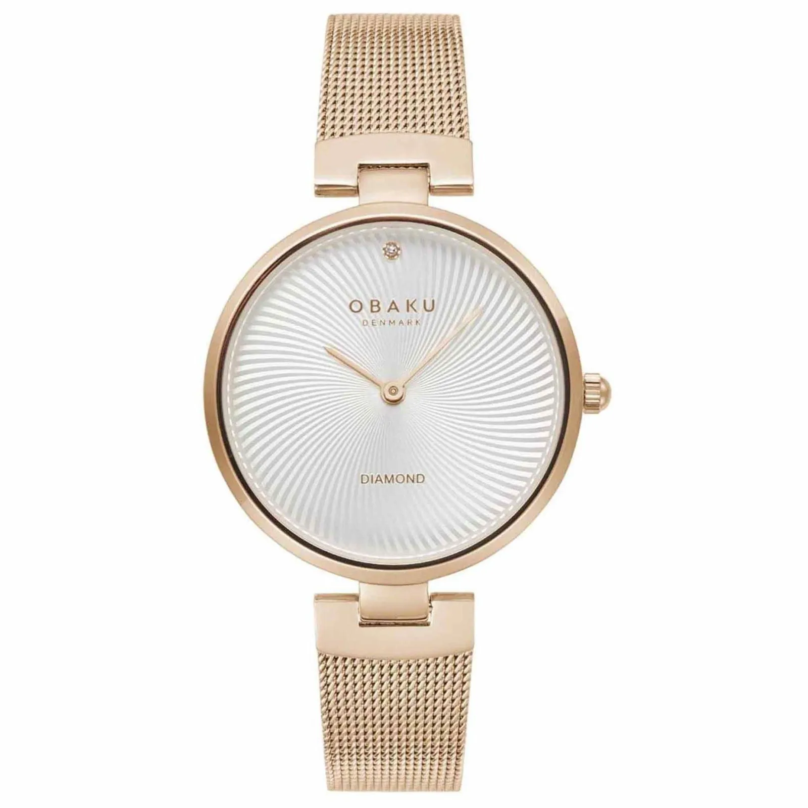 Obaku V256LXVIMV Women's Diamant-Rose Wristwatch sold by H.S. Johnson