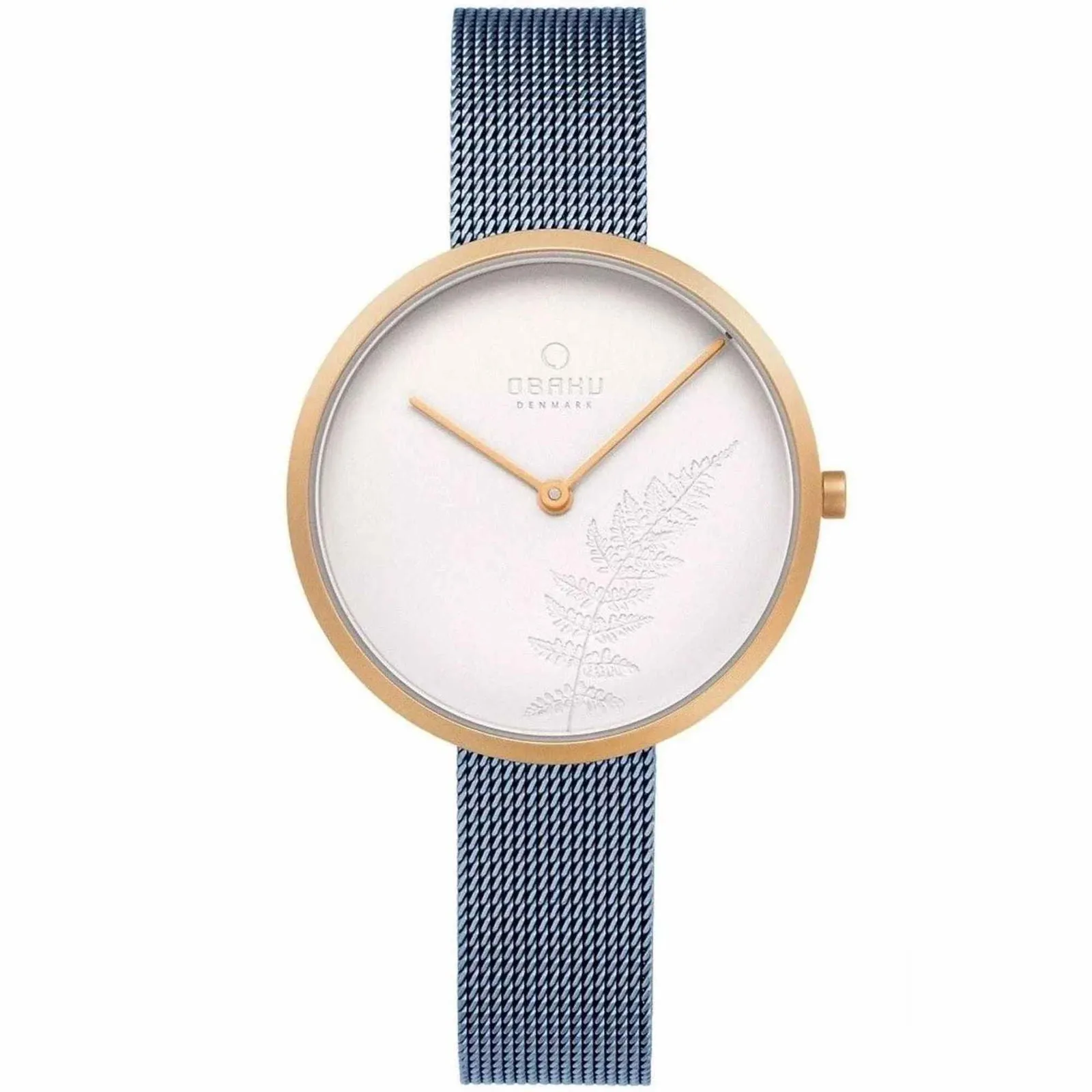 Obaku V219LXVHMA Women's Hassel Lille-Iceblue Watch sold by H.S. Johnson