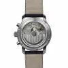 Zeppelin 8614-1 Men's Chronograph Blue Leather Strap Wristwatch sold by H.S. Johnson