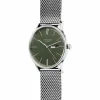 Sternglas S01-BE08-MI04 Men's Berlin Silver Milanese Strap Wristwatch sold by H.S. Johnson