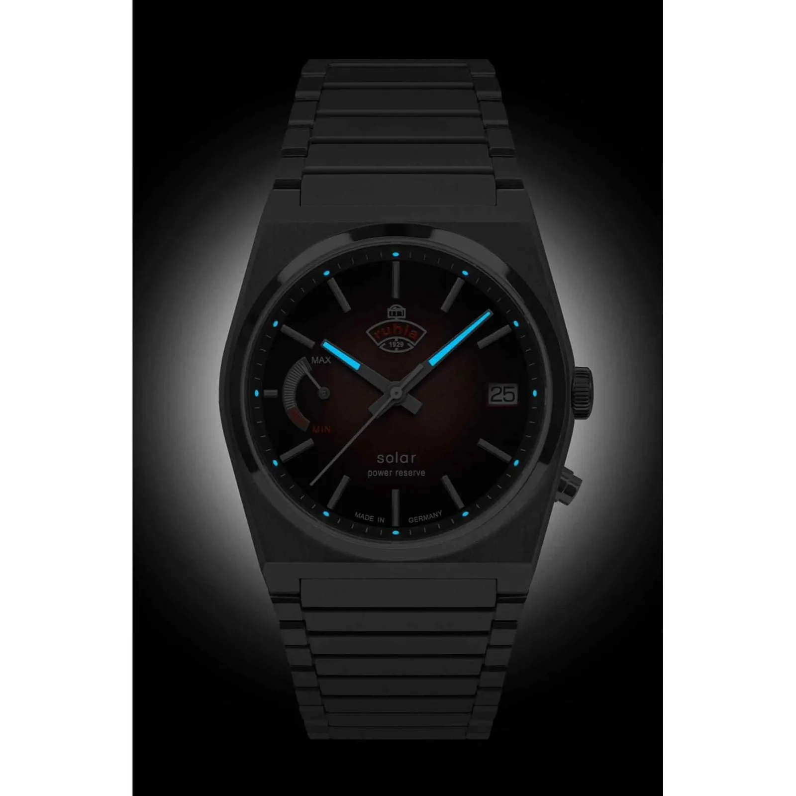 Ruhla 4640M5 Men's Space Control Solar Watch sold by H.S. Johnson product image thumbnail 2