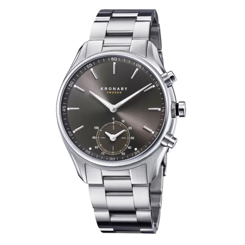 Kronaby S0720/1 Men's Sekel Smartwatch Steel Bracelet sold by H.S. Johnson