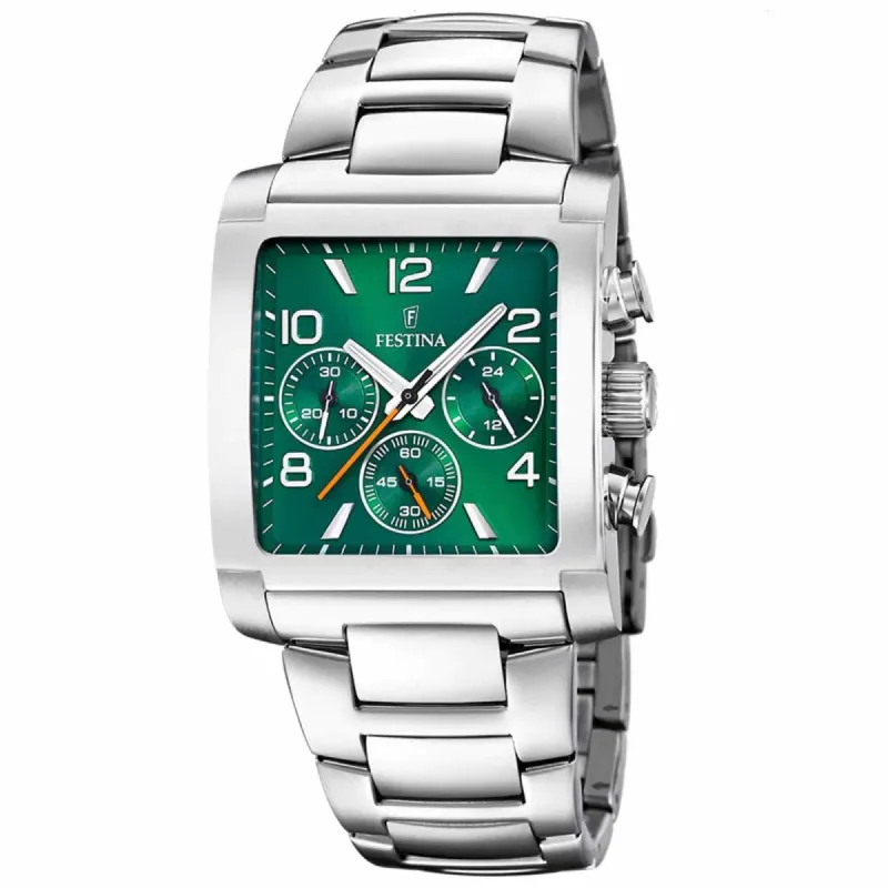 Festina F20652/2 Men's On The Square Chronograph Watch sold by H.S. Johnson