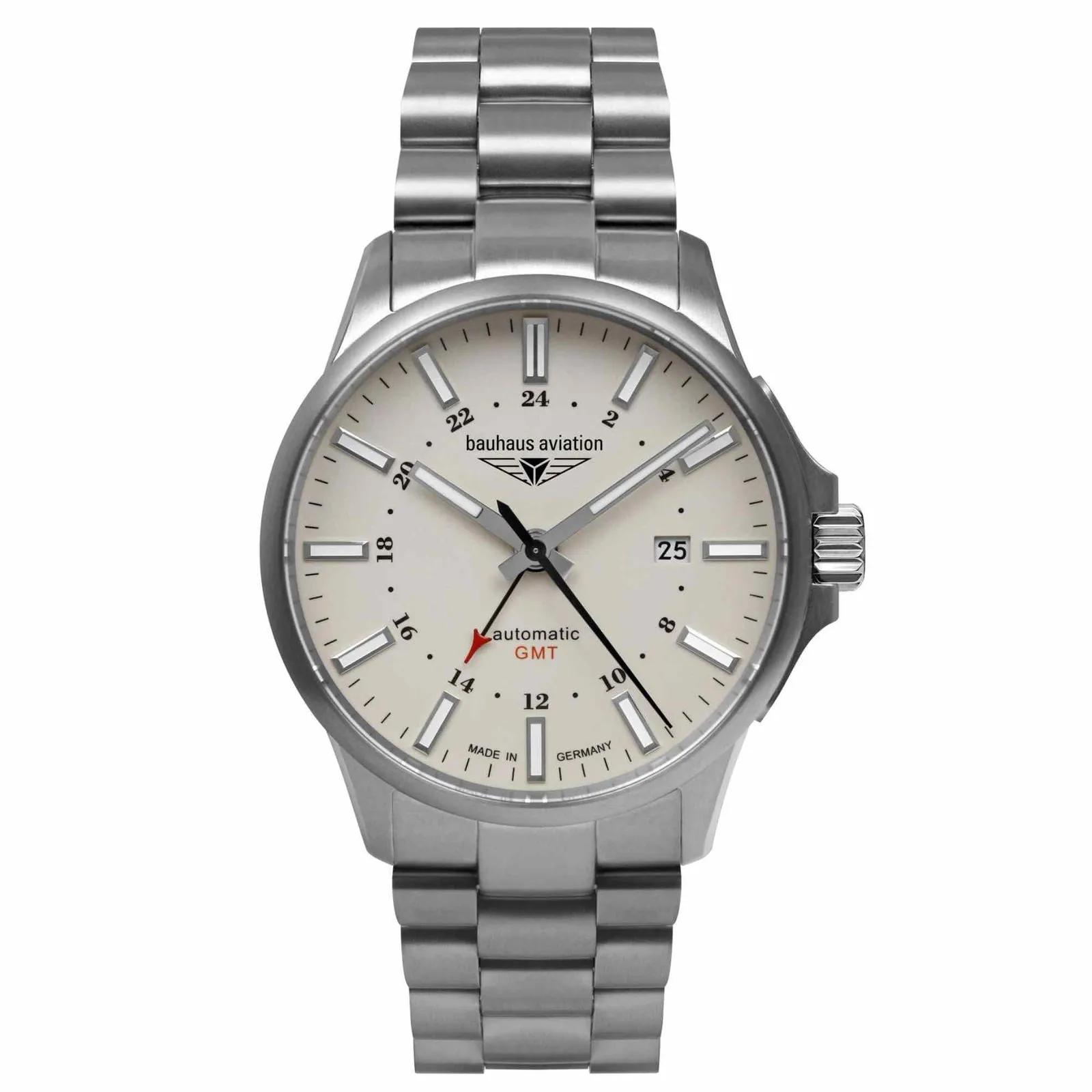 Bauhaus Aviation 2868M5 Men's GMT Automatic Watch sold by H.S. Johnson