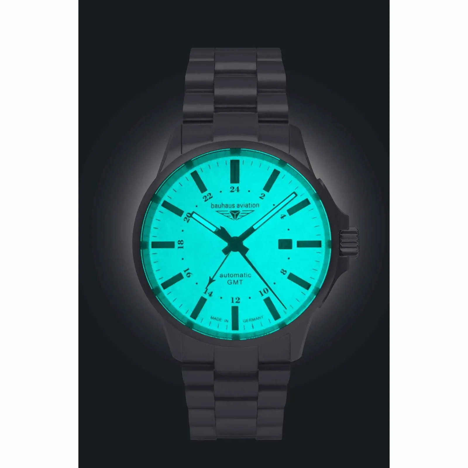 Bauhaus Aviation 2868M5 Men's GMT Automatic Watch sold by H.S. Johnson product image thumbnail 2