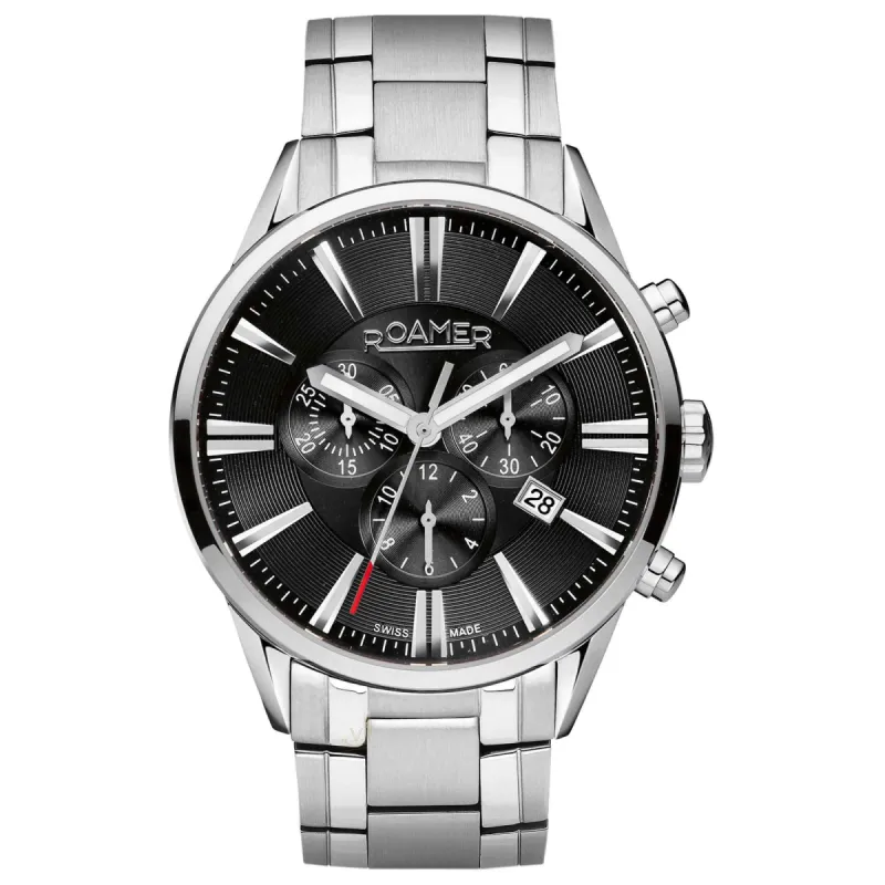 Roamer 508837 41 55 50 Superior Chronograph Wristwatch sold by H.S. Johnson