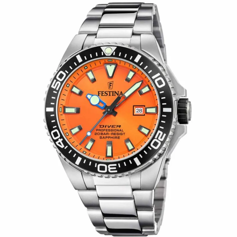 Festina F20663/4 Men's The Originals Diver Wristwatch sold by H.S. Johnson