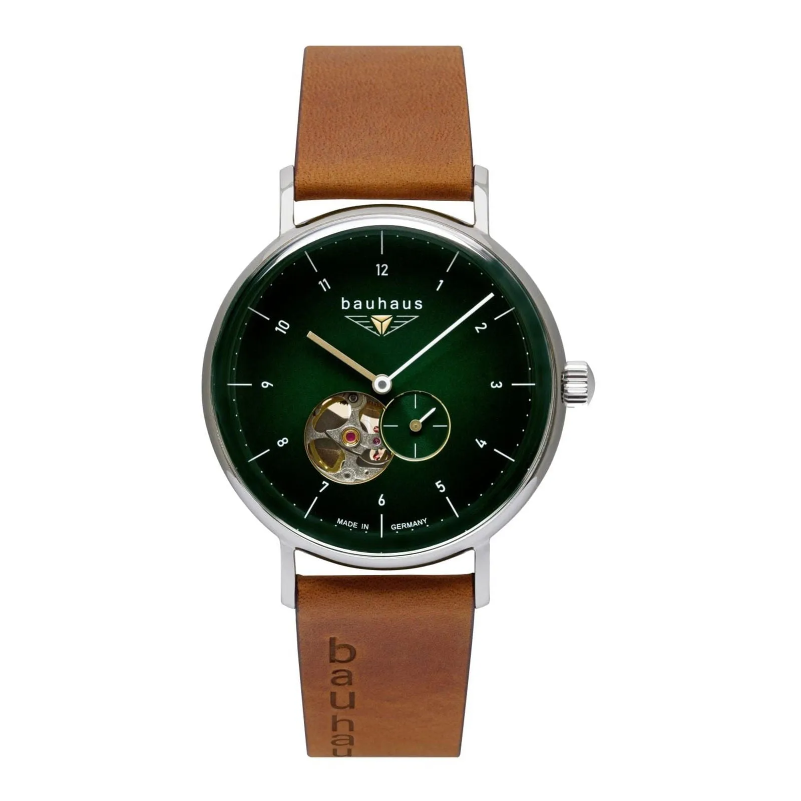 Bauhaus 2166-4 Green Dial Automatic Watch sold by H.S. Johnson