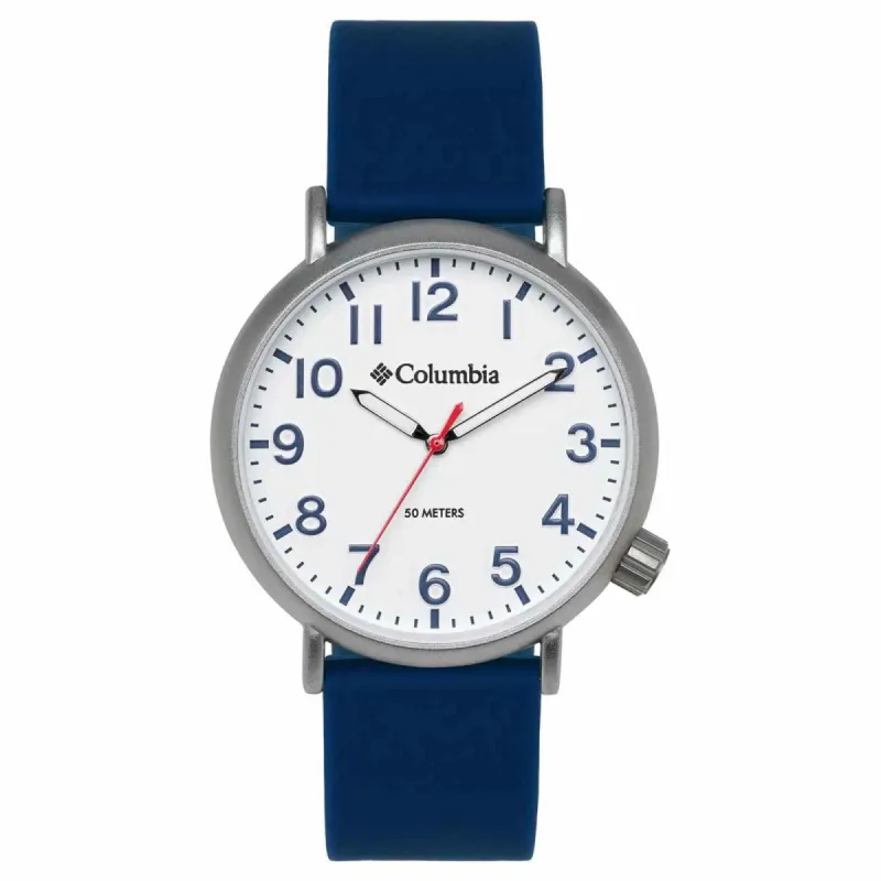 Columbia CSS16-007 Trailbanks Blue Silicone Strap Wristwatch sold by H.S. Johnson
