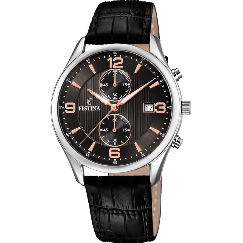 Festina F6855/7 Men's Timeless Chronograph Wristwatch sold by H.S. Johnson