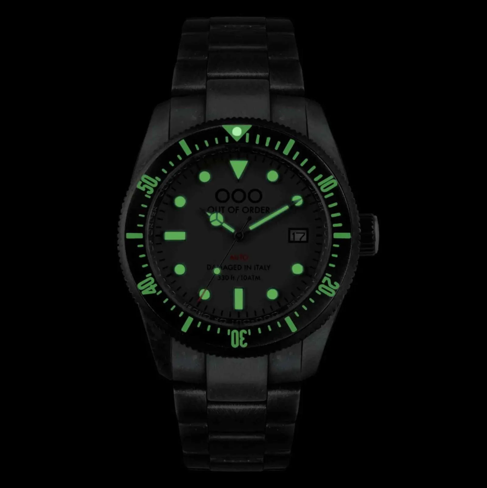 Out Of Order 001-16.2.GR Men's Grey Auto 2.0 Wristwatch sold by H.S. Johnson product image thumbnail 2