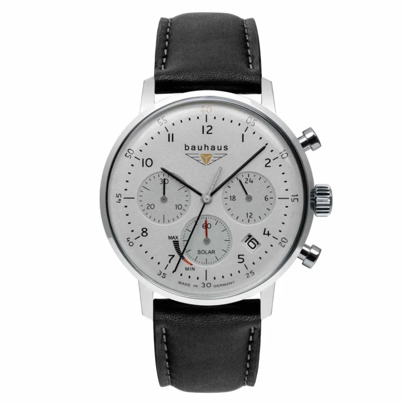 Bauhaus 20861 Men's Solar Chronograph Wristwatch sold by H.S. Johnson