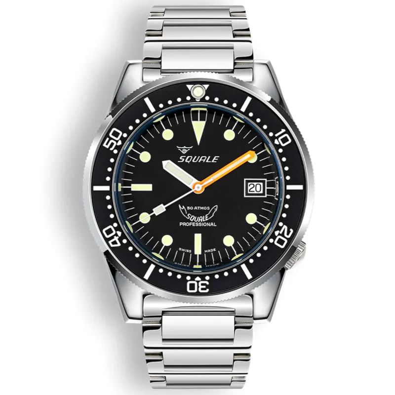 Squale 1521CL.SQ20L Men's Classic Dive Automatic Watch sold by H.S. Johnson