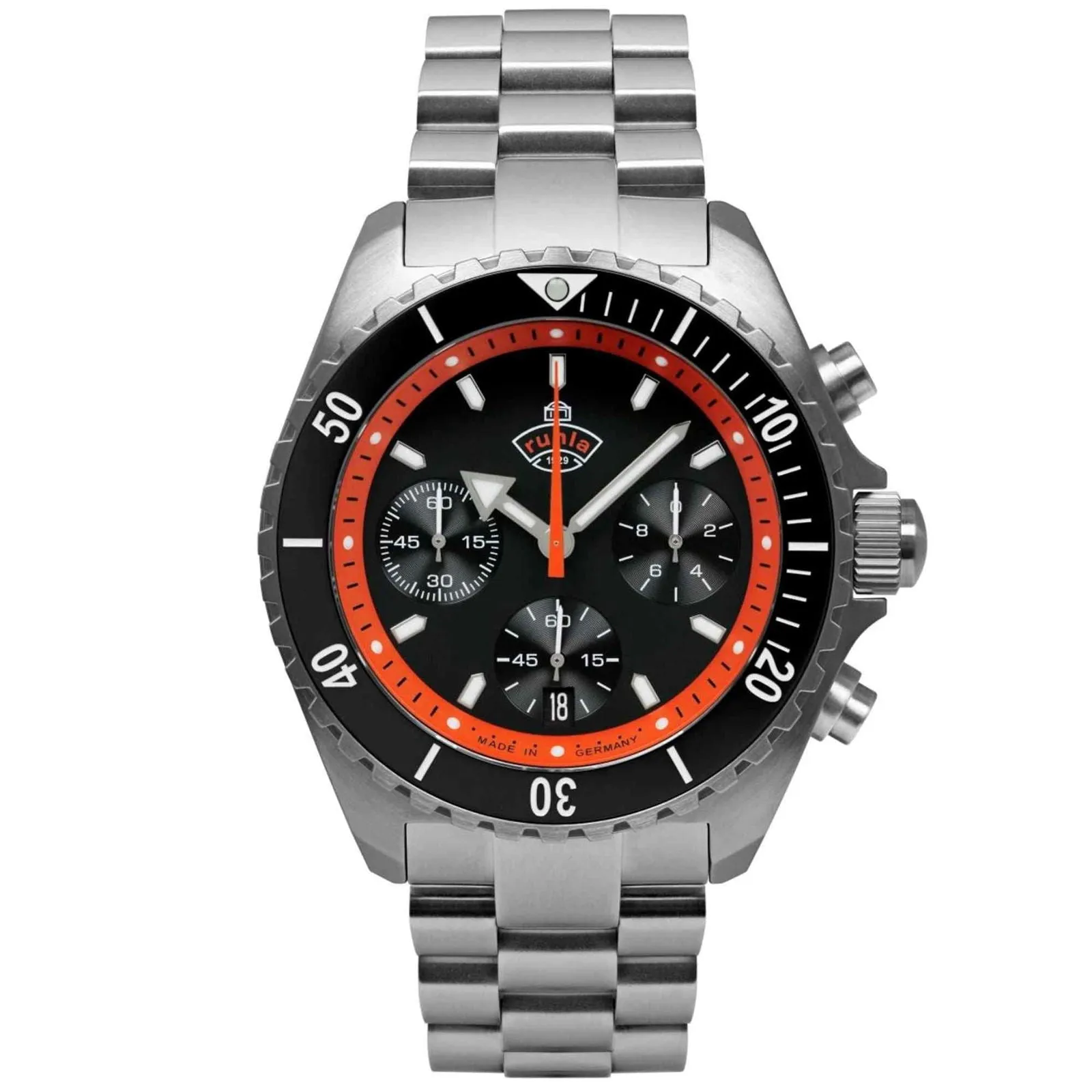 Ruhla 4970M2 Glasbach Cup (Hill Climb) Chronograph Watch sold by H.S. Johnson