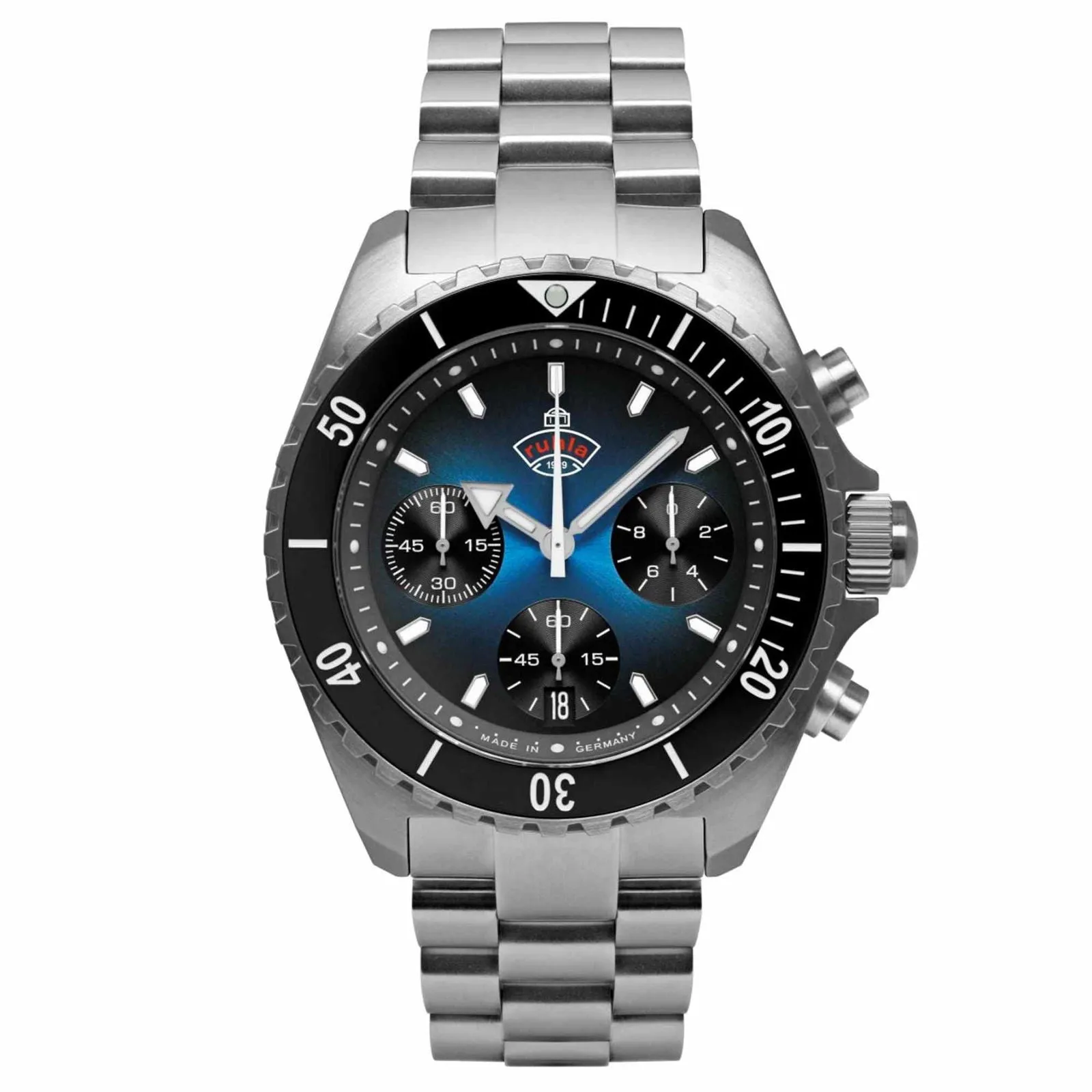 Ruhla 4970M3 Glasbach Cup (Hill Climb) Chronograph Watch sold by H.S. Johnson