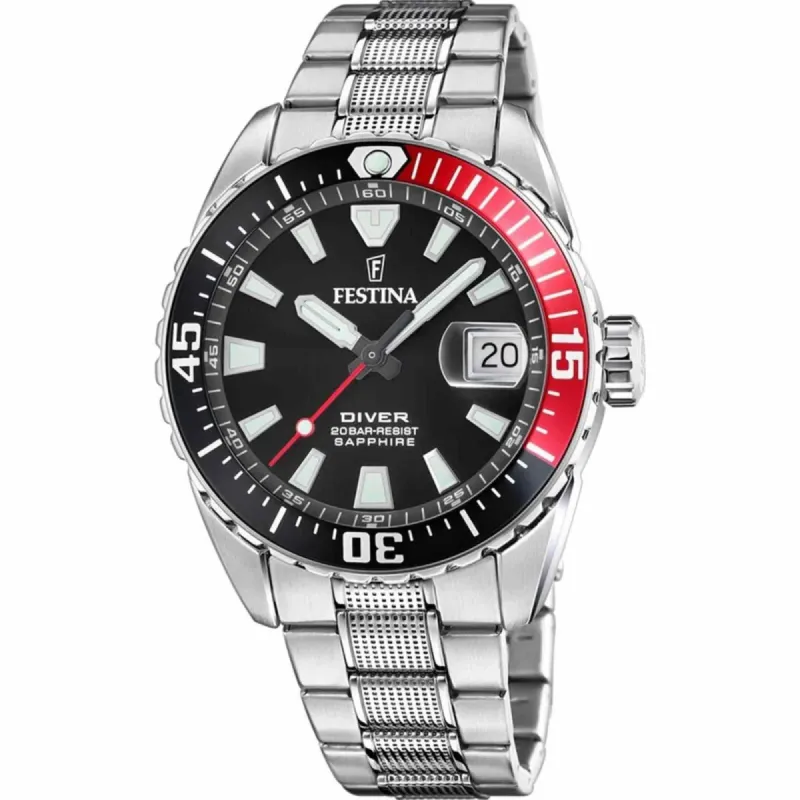 Festina F20669/6 Men's The Originals Diver Wristwatch sold by H.S. Johnson