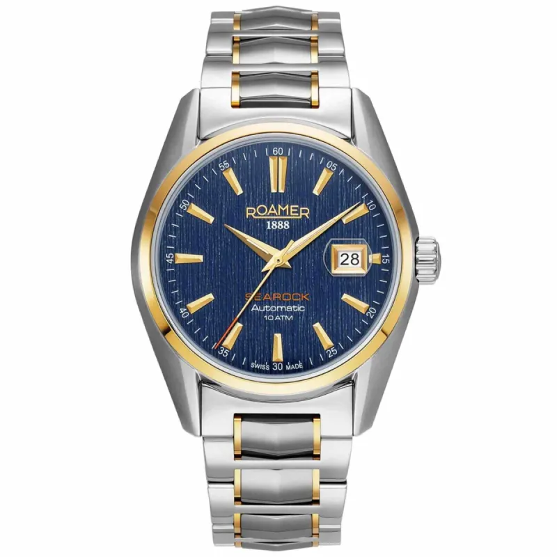 Roamer 210665 47 45 20 Searock Automatic Blue Dial Watch made by H.S. Johnson