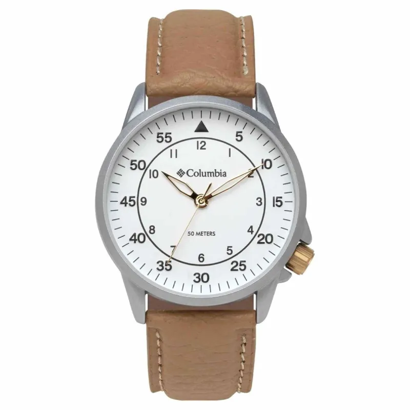 Columbia CSS15-007 Viewmont  Brown Leather Strap Wristwatch sold by H.S. Johnson