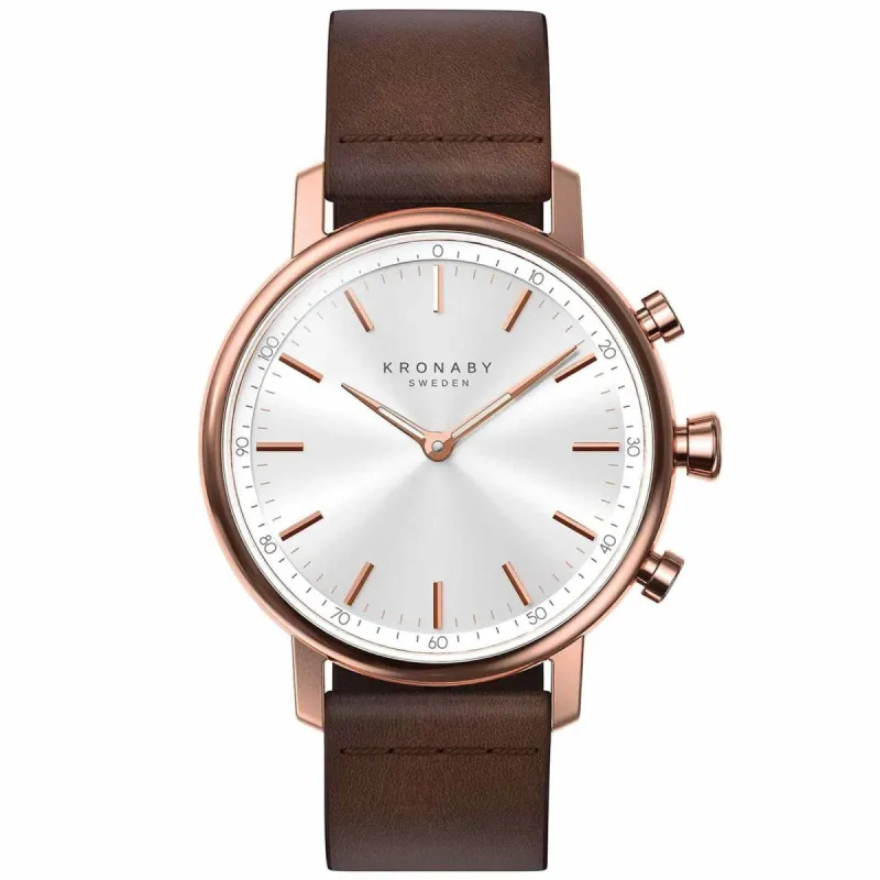 Kronaby S1401/1 Carat Hybrid Smartwatch sold by H.S. Johnson