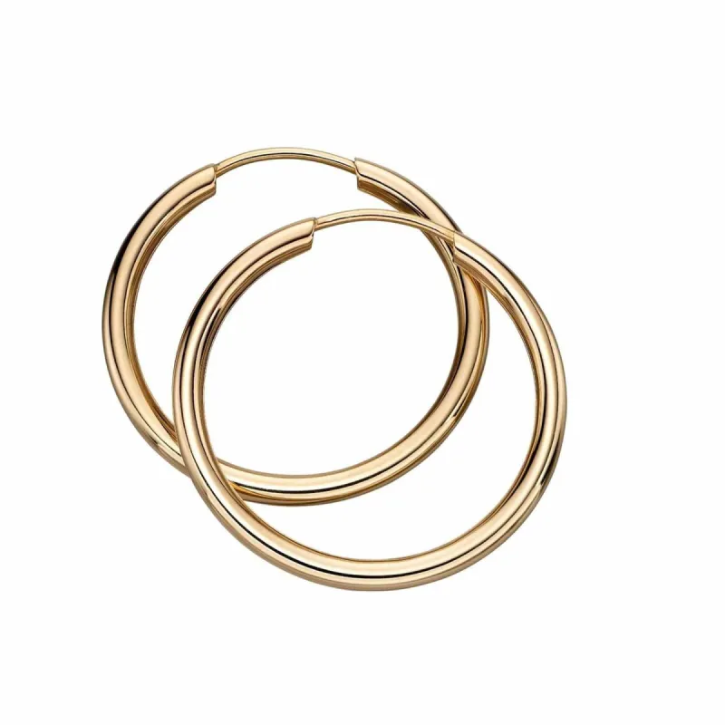 Elements Gold GE2216 Sleeper Hoop Earrings sold by H.S. Johnson