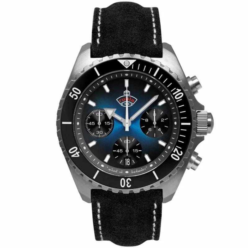 Ruhla 49703 Glasbach Cup (Hill Climb) Chronograph Wristwatch sold by H.S. Johnson